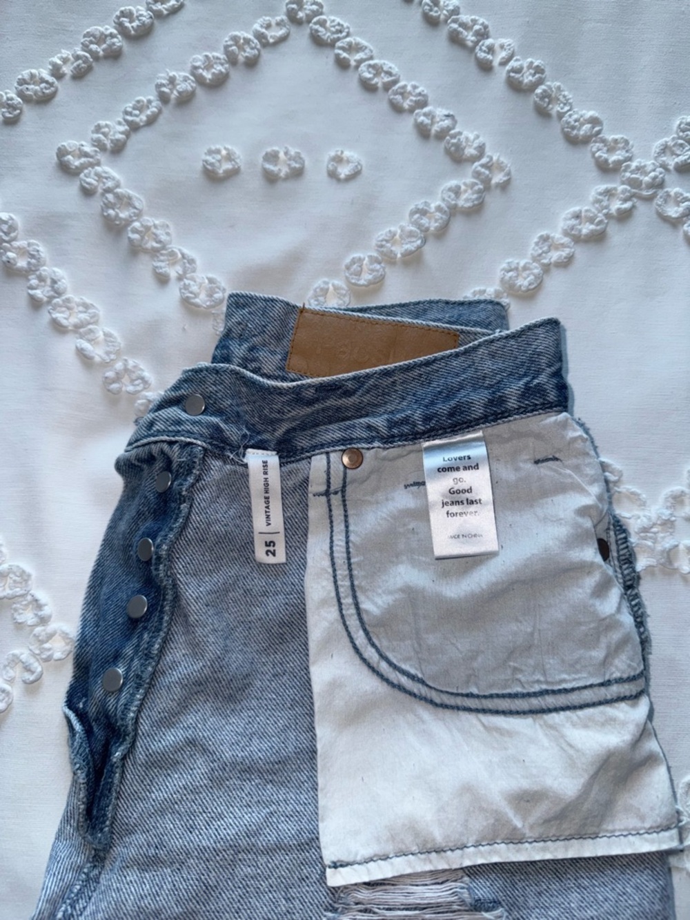 PacSun Vintage High Rise Denim Shorts - Picture 3 of 9